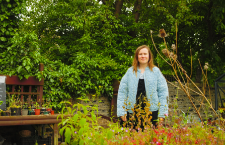 Zoe Claymore at The Centre for Wildlife Gardening, London