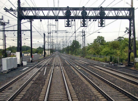 HS2 Train Tracks